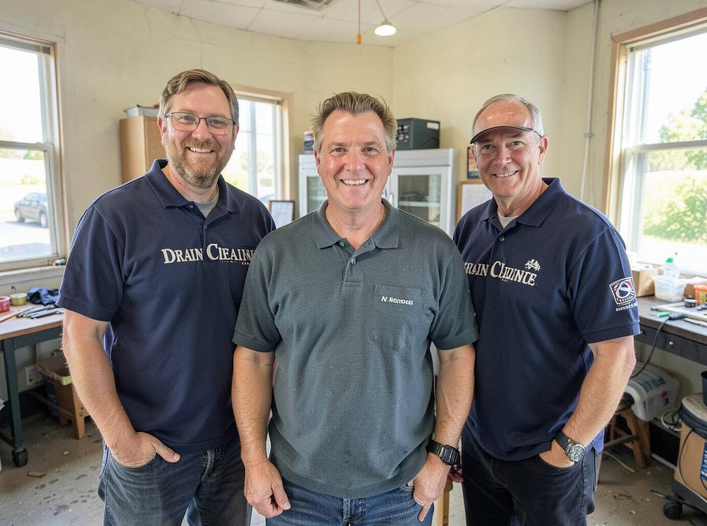 The Louisiana Drain Cleaning team